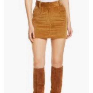 Aritzia - Wilfred camel skirt